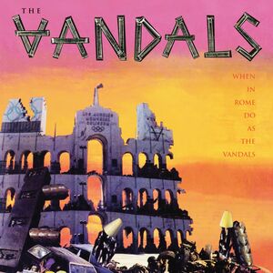 When In Rome Do As The Vandals - Pink/ black