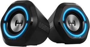 PC Accessory:  Speaker - Hecate G1000 Bluetooth 2.0 RGB Speakers 10 Watts - Black 