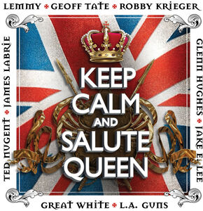 [Keep Calm & Salute Queen - red/ white (Various Artists)