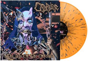 The Age of the Offended - Orange, Silver & Blue Splatter