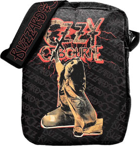 Rocksax - Ozzy Osbourne - Blizzard of Oz - Crossbody Bag with Stash Pockets (Black) 