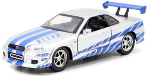 Jada Toys - 1:32 Fast & Furious 2 - Brian's '02 Nissan Skyline GTR-R34 