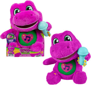 Fisher Price - Barney's World: Sing-Along Barney Musical Plush 
