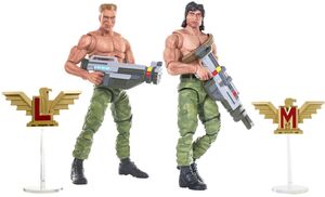 Contra - Arcade Edition Bill & Lance 1/ 12 Scale Signature Series Figure Set 2-Pack 