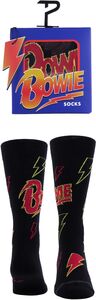 Perri's - David Bowie - Gift Box Logo - Crew Socks