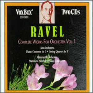 Orchestra Works-Vol. 1 , Ravel