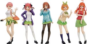 QUINTESSENTIAL QUINTUPLETS POP UP PARADE PVC FIG S