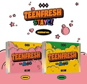 Teenfresh - Random Cover - inc. Photobook, Comic Lyrics Book, Special 4-Cut Photo, 2 Photocards, Tattoo Sticker, Folding Poster, Scratch Message Card + Fragrance Card [Import]