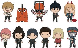 Monogram - Chainsaw Man 3D Foam Bag Clip - Series 2