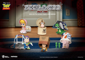 Beast Kingdom - Mini Egg Attack - Disney - Pixar - Toy Story Peek-a-Boo Series Blind Box (One random figure per purchase) 