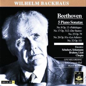 5 Piano Sonatas , Ludwig van Beethoven
