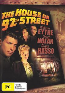 The House on 92nd Street [Import] , Gene Lockhart