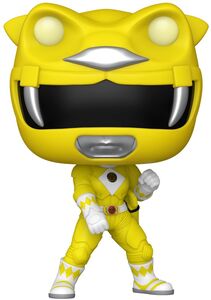 Funko POP! Movies: Mighty Morphin Power Rangers Movie - Yellow Ranger (Glow-in-the-Dark) 