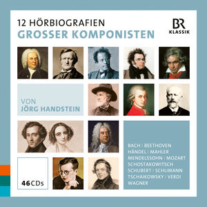 12 Hoerbiografien Grosser Komponisten Von Joerg , Munich Radio Orchestra