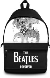 Rocksax - The Beatles - Revolver - Daypack with Laptop Pocket (Black) (Black & White) 