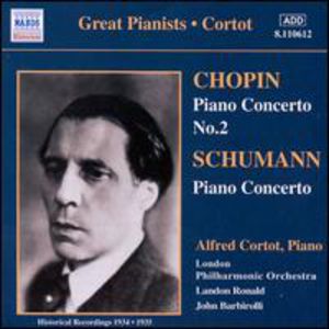 Plays Chopin/ Schumann , Alfred Cortot