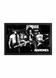Ramones - Band Live - 11x17 Framed Print With Gel-Coat 