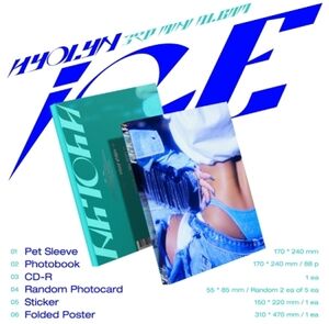 Ice - incl. Photo Book, 2 Photo Cards, Sticker + Poster [Import]