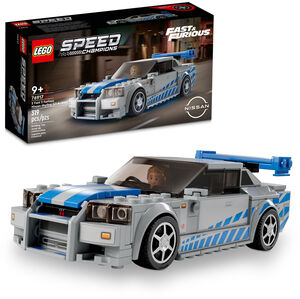 LEGO® Speed Champions 2 Fast 2 Furious Nissan Skyline GT-R (R34) 76917 