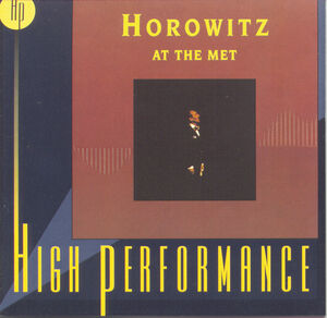 At the Met , Vladimir Horowitz