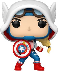 POP SPIDER GWEN GWENVERSE CAPTAIN AMERICA GWEN Collectibles on WOW HD