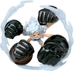 Banpresto - One Piece - World Collectable Figure - Monkey D. Luffy Gear 5 Gum-Gum Dawn Gatling Special