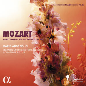 Mozart: Piano Concertos Nos. 20, KV 466 & 22, KV 482 , Marie-Ange Nguci
