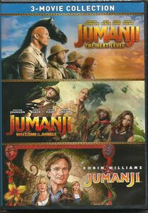 Jumanji: 3-Movie Collection: Jumanji /  Jumanji: Welcome to the Jungle / Jumanji: The Next Level