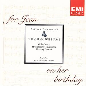 Quartet Phantasy/ Sonata Violin/ String Quartet , Vaughan Williams, R.