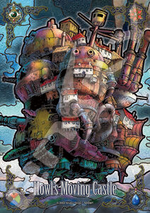 Ensky - Howl's Moving Castle - Artcrystal Jigsaw - Evening Scene 208-AC57