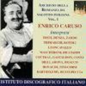 Volume 1: Tosto, Denza, Zardo, Et Al , Enrico Caruso