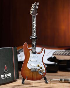 Axe Heaven Stevie Ray Vaughan Signature Hamiltone Mini Guitar Replica Collectible SRV-058