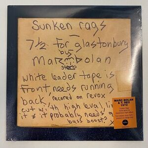 Sunken Rags (Home Demo - 'Glastonbury Fayre' Version) - Orange Colored 7-Inch Vinyl [Import] , T. Rex