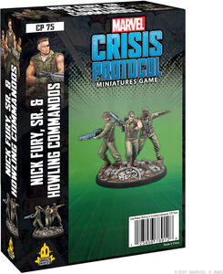 MARVEL CRISIS PROTOCOL NICK FURY SR & HOWLING COMM