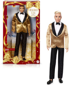 Mattel Collectible - Barbie Holiday Ken Doll 2025, Blonde