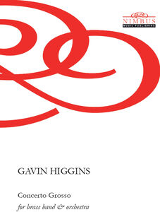 Higgins: Concerto Grosso for Brass Band & Orchestra – Study Score