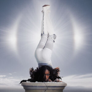 The Starrr of the Queen of Life - Black with White highlights , Debby Friday