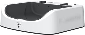 VR Accessory:  Turtle Beach Fuel Compact VR Charging Station - White and Grey for Meta Quest 2 