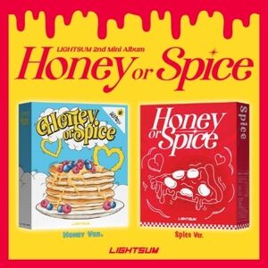 Honey Or Spice - inc. 64pg Booklet, 28pg Mini-Photobook, Lyric Paper, Photocard, Folding Photocard + Frame, 3 Graphic Stickers, Portrait Sticker + Mini-Poster [Import]