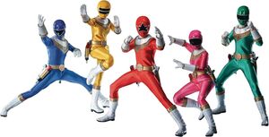 Threezero - Power Rangers Zeo - FigZero - Zeo Rangers 1/6 Scale Action Figure Set