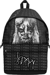 Rocksax - Poppy - Disagree - Daypack with Laptop Pocket (Black) 