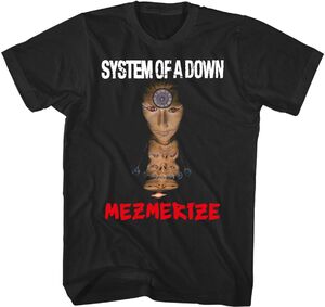 System of a Down - Mezmerize T-Shirt - Large Black 18SOAD054A3