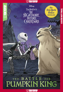 Disney Manga - Tim Burton The Nightmare Before Christmas - The Battle for Pumpkin King 