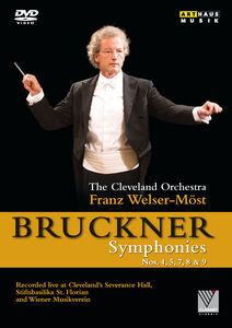 Anton Bruckner: Symphonies Nos 4 5 7 8 & 9
