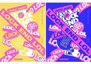 Lock End LOL (Random Cover) (Incl. 80pg photo book, logo sticker, 2 selfie photo cards + 1 weki meki ring) [Import]