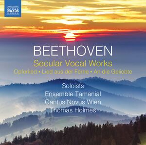 Secular Vocal Works , Ensemble Tamanial Cantus Novus Wien Holmes