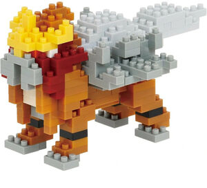 Nanoblock - Pokemon Series - Entei Building Kit