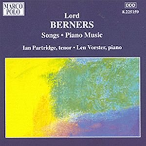 Songs-Piano Music , Lord Berners