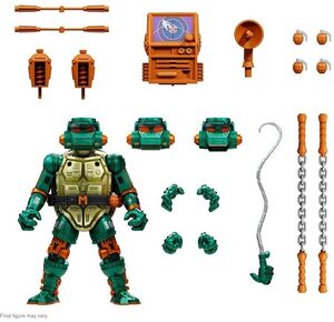 Super7 - Teenage Mutant Ninja Turtles - ULTIMATES! Wv7 - Warrior Metalhead Michelangelo (TMNT)