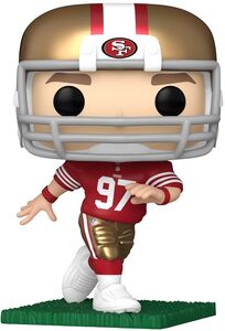 FUNKO POP! NFL: 49ers - Nick Bosa (Running) (Red & Gold Uniform)